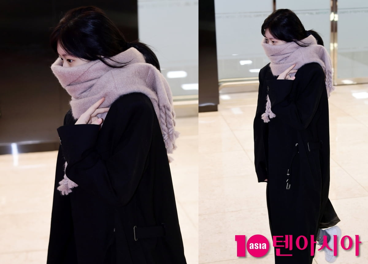 있지, 청순함 흩날리는 공항패션[TEN포토+]
