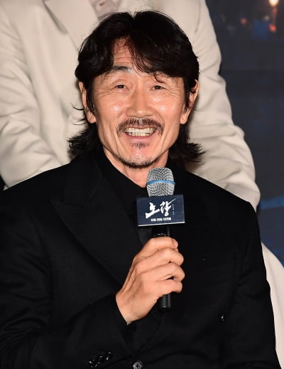 [TEN포토]허준호 '정재영 외국어 공부 밥시간에만 봐 우리 친해요'