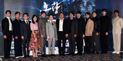 [TEN포토]영화 '노량 죽음의 바다' 주역들