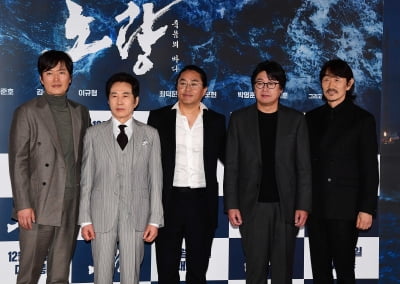 [TEN포토]김한민 감독-김윤석-백윤식-정재영-허준호 '기대되는 조합'