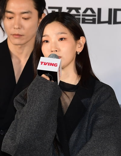 [TEN포토]박소담 '암 회복중 작품제안 받아...많이 울었다'