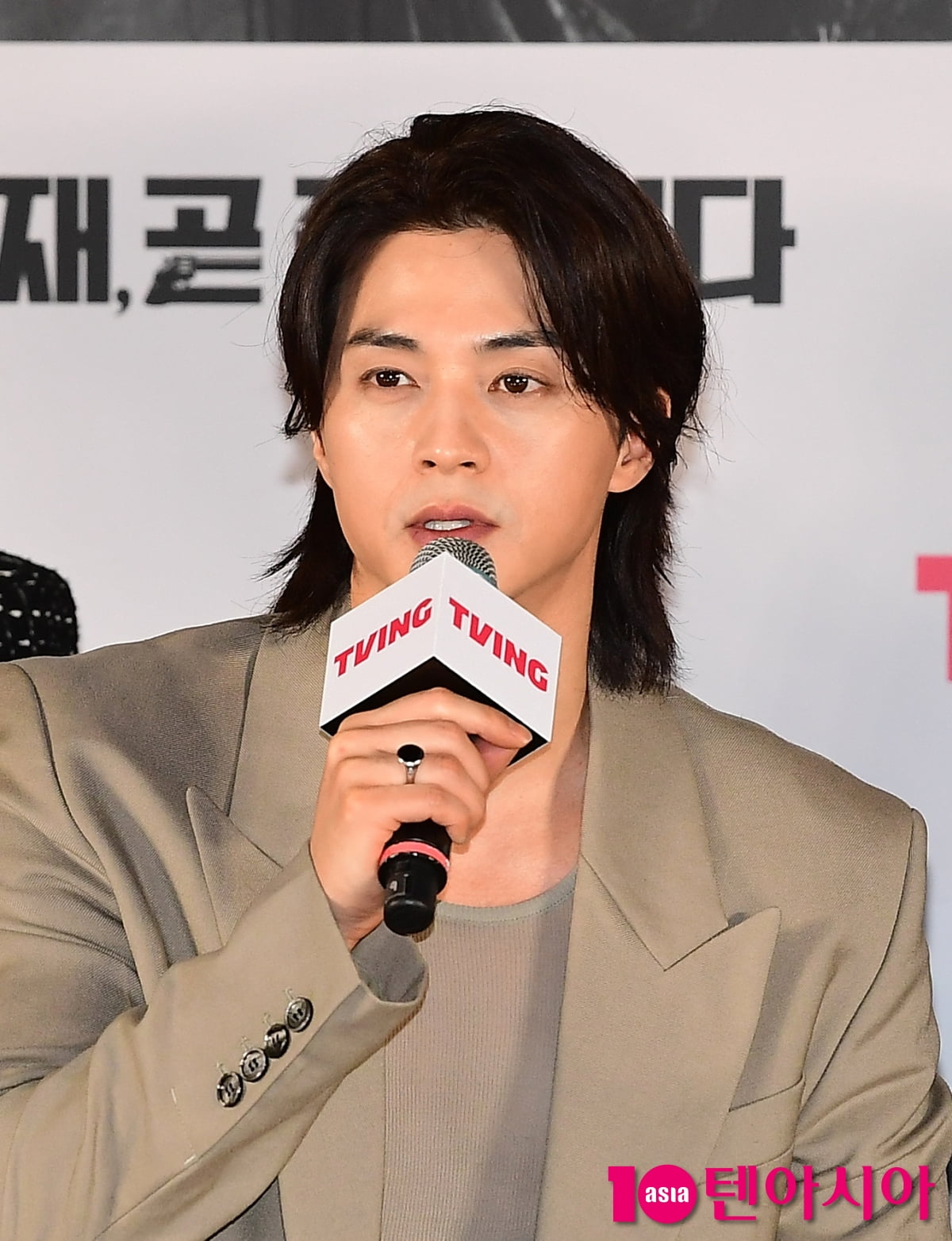 [TEN포토]김지훈 '적은분량...도전의 의미'