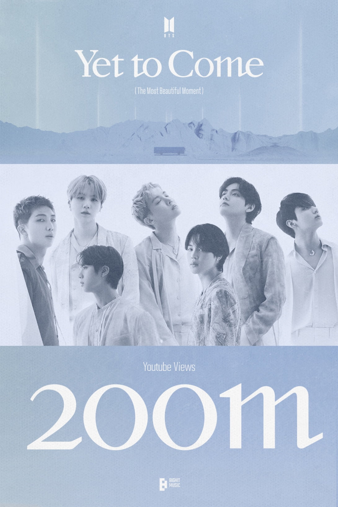 방탄소년단 기록 행진은 '현재 진행형'…'Yet To Come' MV, 2억뷰 돌파