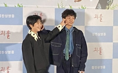 [종합] "韓 관객들께 감사해", '괴물' 쿠로카와 소야·히이라기 히나타의 수줍은 미소