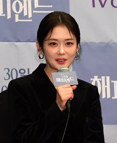 [TEN포토]장나라 '감독님과 대본 믿고 선택했다'