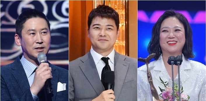 '2년 연속 대상' 신동엽 vs '최초 女 2관왕' 김숙, 'KBS 연예대상' 오늘(23일) 개최 [TEN이슈]