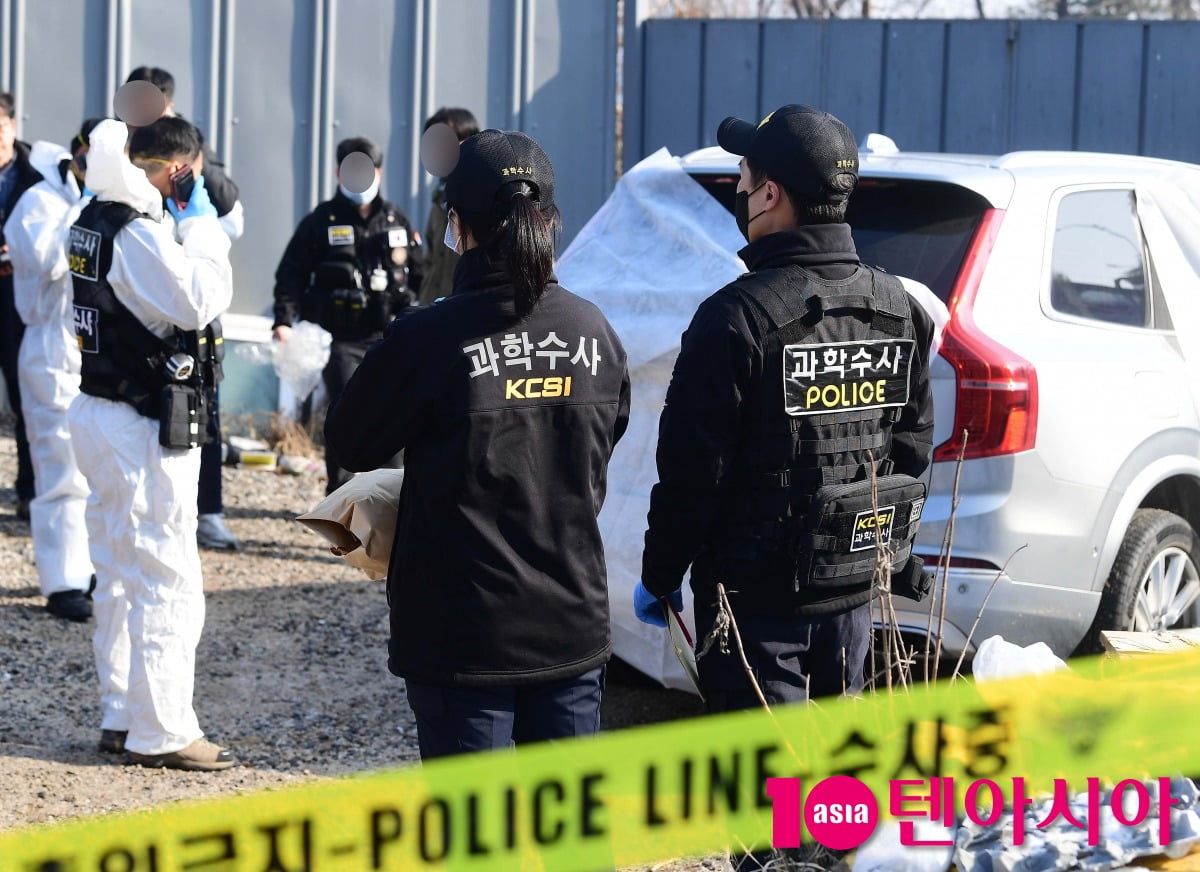 故 이선균 사망 현장 / 사진=텐아시아