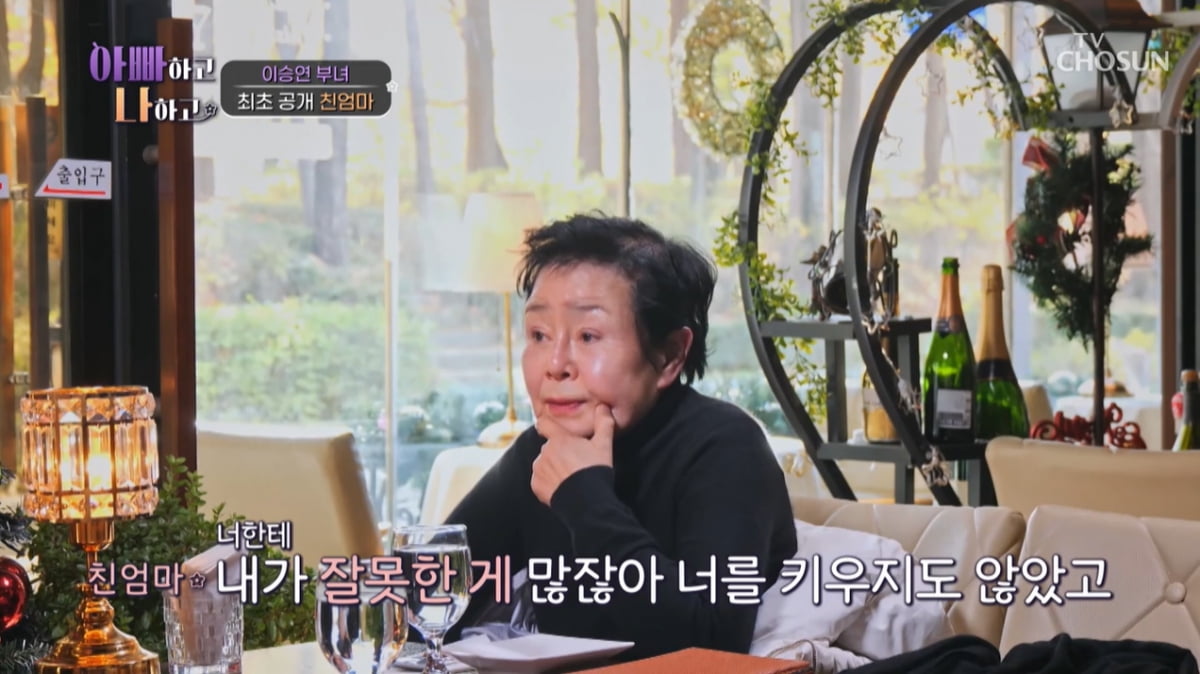 [종합] 이승연, 3살 때 떠난 친모와 눈물의 상봉…"돌아오니 여자 있더라"('아빠하고 나하고')