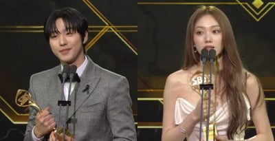 '낭만닥터 3' 안효섭×이성경, 시즌제 최우수상 싹쓸이 "가장 나약할 때 찍은 작품" [SBS 연기대상]