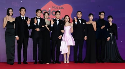[TEN포토]SBS 연예대상 참석한 동상이몽2