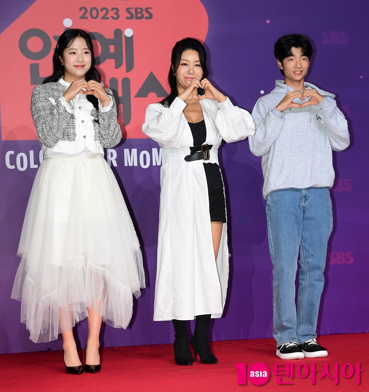 [TEN포토]신유빈-정숙-이효철 'SBS 연예대상 시상자로 참석'