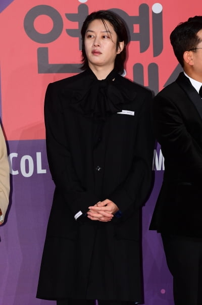 [TEN포토]김희철 '떨리는 연예대상 시상식'