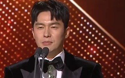 이재원, 데뷔 15년만 첫 수상 "♥초이 너무 사랑해, 육아 하느라 고생 많아" [2023 KBS 연기대상]