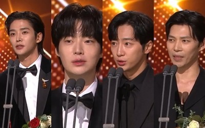인기상만 7명…로운·안재현→유이 "가치 높여줘서 감사해" 눈물 [KBS 연기대상]