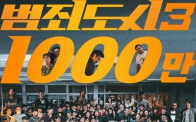 「犯罪都市3」1000万突破、公開32日だけ快挙、歴代第2「千万」シリーズ