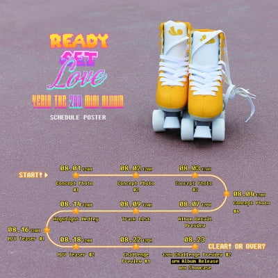イェリン、ミニ2集アルバム「Ready、Set、LOVE」スケジューラ公開