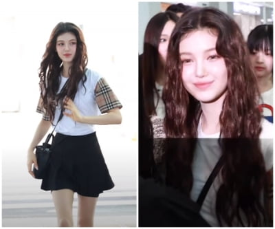 ミンヒジンチケットアイドル、バケットバッグを持って現れたニュージンズダニエル