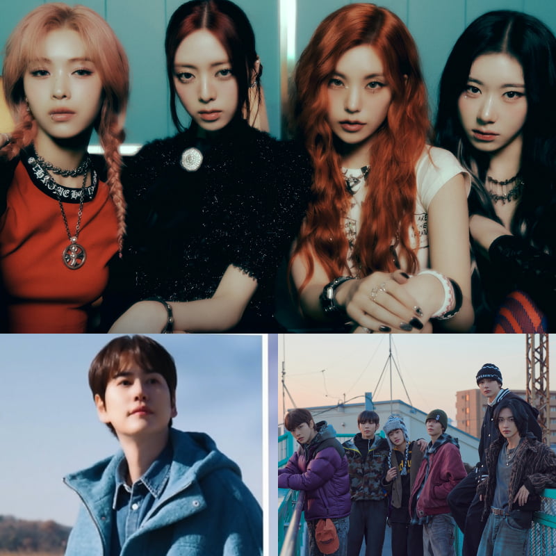 있지 규현 라이즈 / 사진=JYP엔터테인먼트, 안테나, SM엔터테인먼트