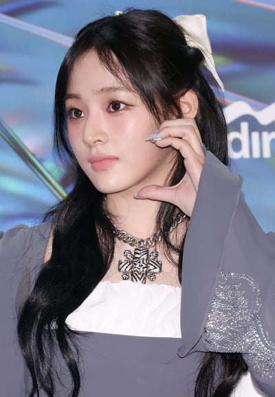 [TEN포토]뉴진스 민지 '천사의 하트'(골든디스크어워즈)