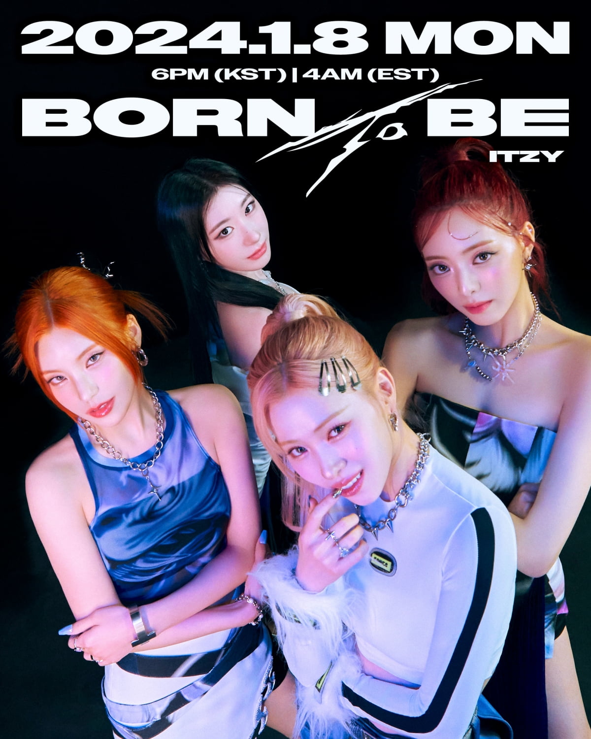 있지(ITZY), 오늘(8일) 새 미니 앨범 'BORN TO BE' 발매