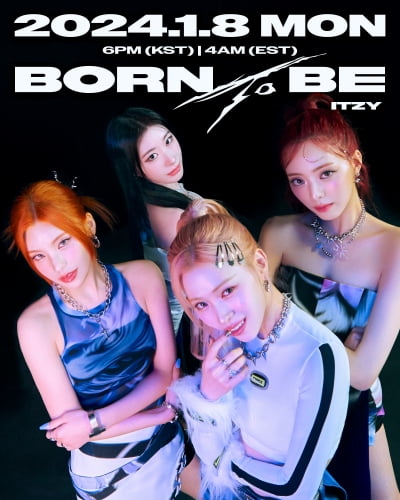 ITZY releases new mini album 'BORN TO BE' today (8th)