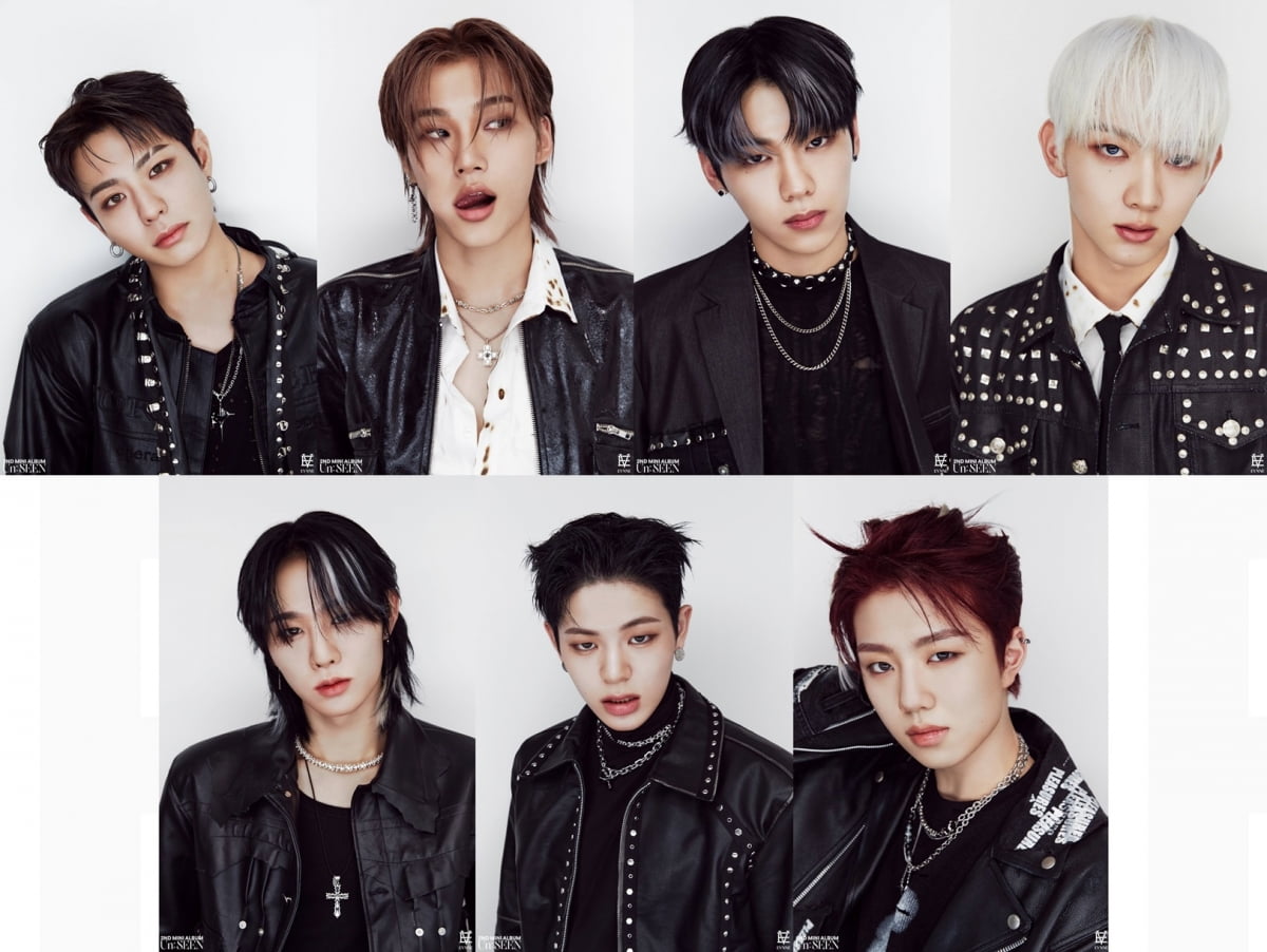 케이타(상단 좌측부터), 박한빈, 이정현, 유승언, 지윤서, 문정현, 박지후 / 사진제공 : 젤리피쉬엔터테인먼트