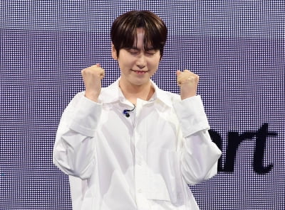 [TEN포토]규현 '안테나에서 첫 쇼케이스'