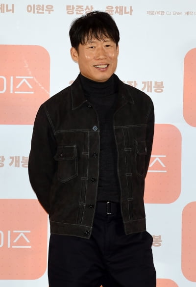 [TEN포토]유해진 '긴장되었던 윤여정 선생님과 호흡'