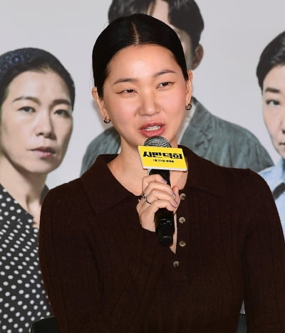 [TEN포토]장윤주 '연기한번 해보자 하며 선택했다'