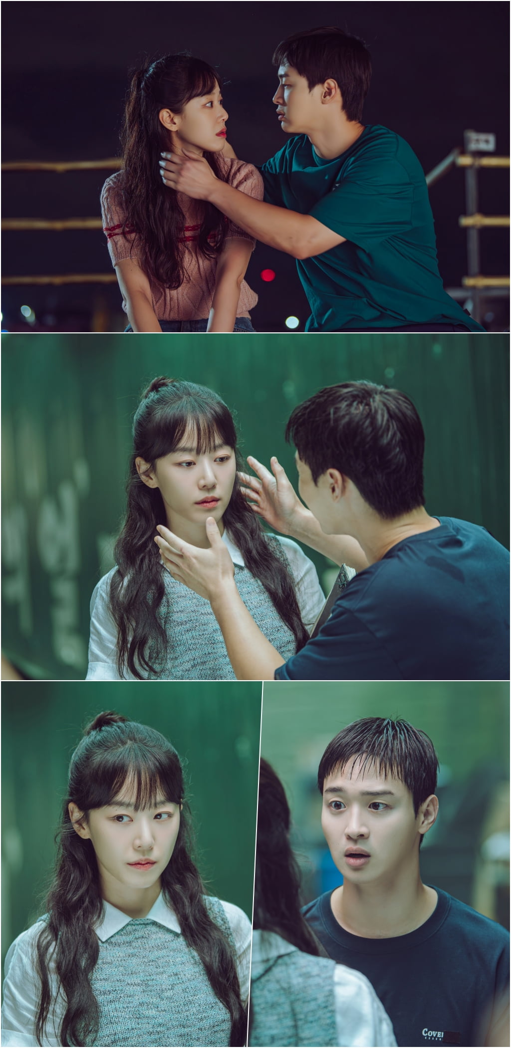 장동윤X이주명, ‘두근두근’ 입맞춤 1초 전 ('모래에도 꽃이 핀다')