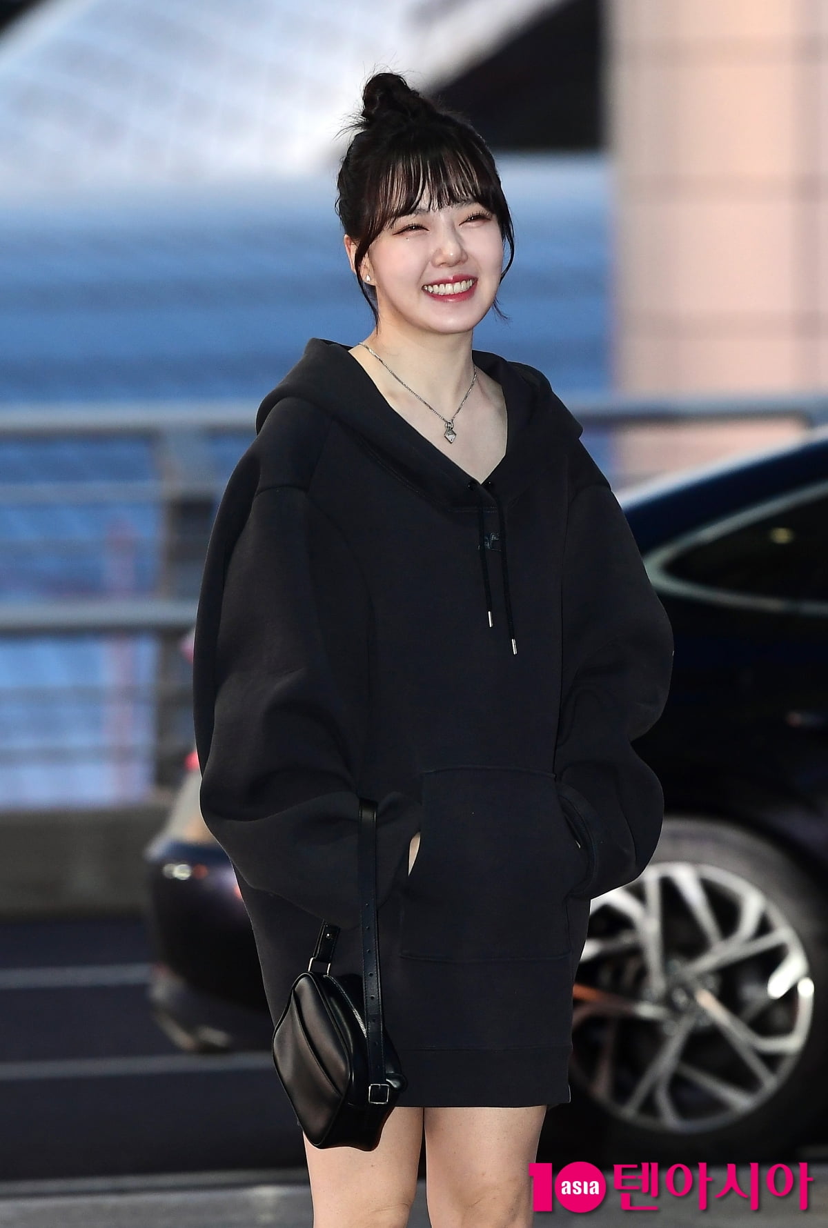 예린, 애교 눈웃음 남심 녹네...꾸러기 미소[TEN포토+]