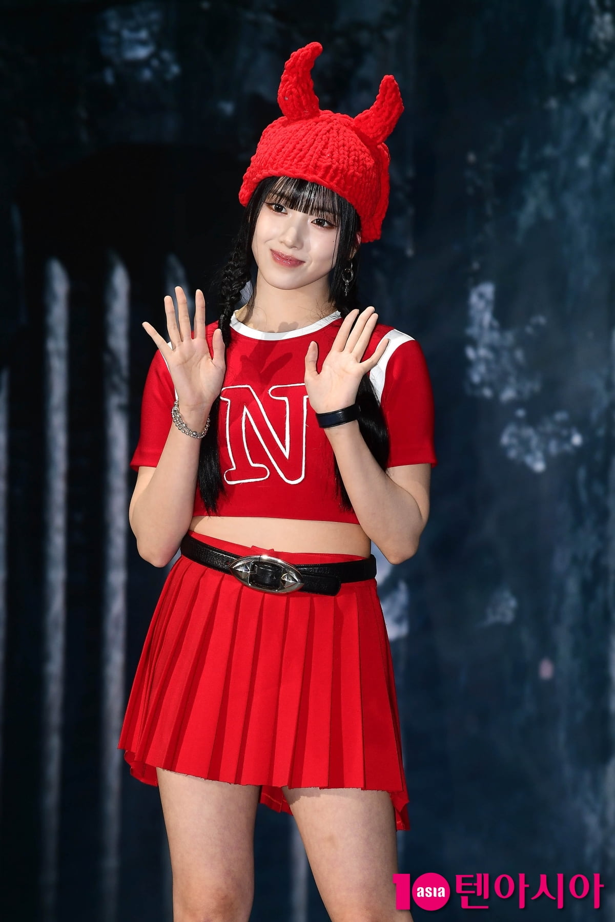 [TEN포토]엔믹스 지우 '빠져드는 귀여움'