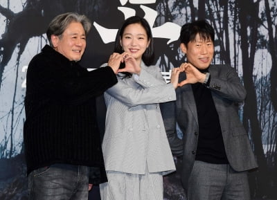 [TEN포토]최민식-김고은-유해진 '파묘 사랑해주세요'