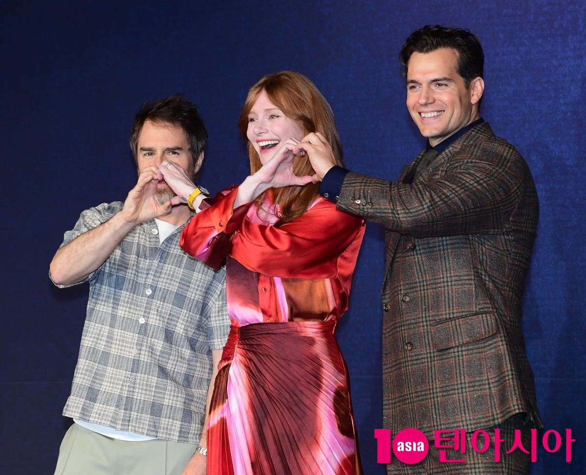 브라이스 달라스 하워드(Bryce Dallas Howard), 설레이는 첫 내한...딸과 함께 왔어요[TEN포토+]