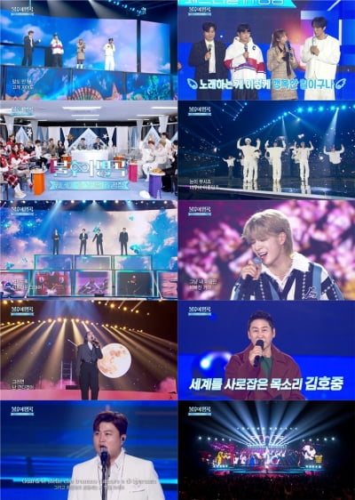 [종합] 김호중, 묵직한 승리 외쳤다! '불후의명곡' 55주 1위
