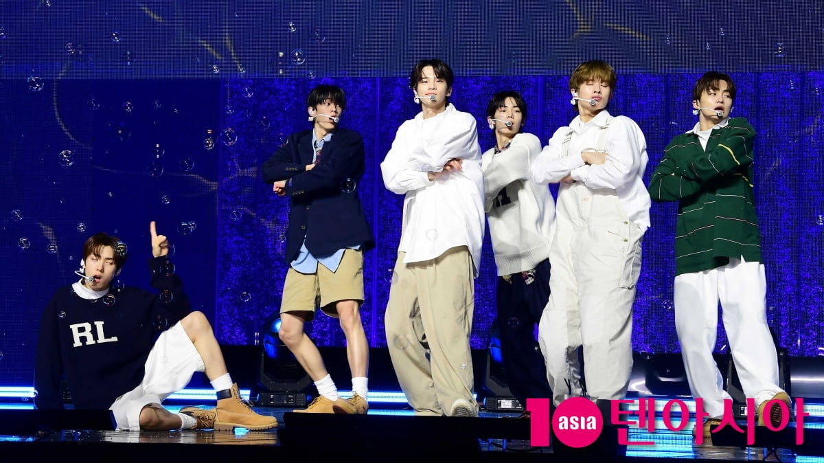 [TEN포토]투어스 '우리 롤모델은 '세븐틴'이다'