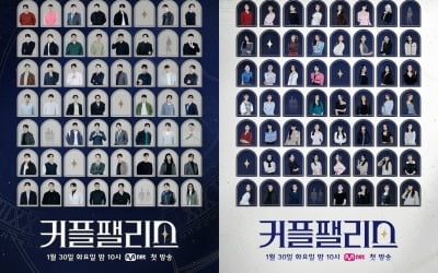 '커플팰리스' 베일 벗은 100인…의사·100억 자산가에 비주얼까지 '고스펙' 남녀