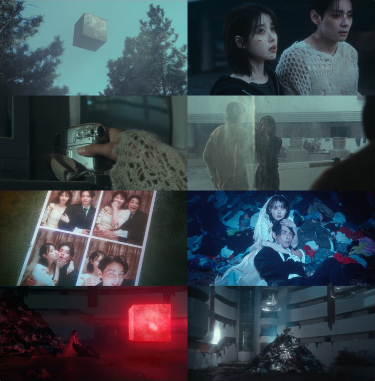 '장애 비하 논란' 아이유 'Love wins all', 말 못하는 아이유와 눈 먼 뷔의 진짜 의미 [TEN스타필드]
