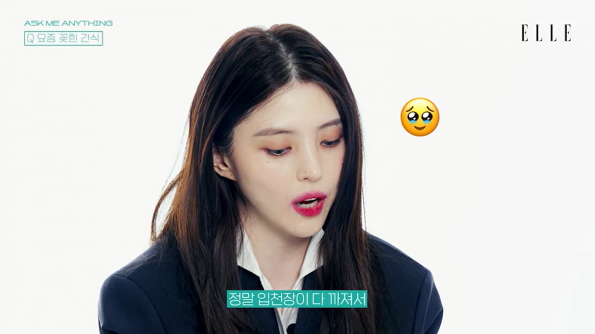 [종합] "자의식 과잉인가"…한소희, 외모 망언→셀프 굿즈 고민('엘르')