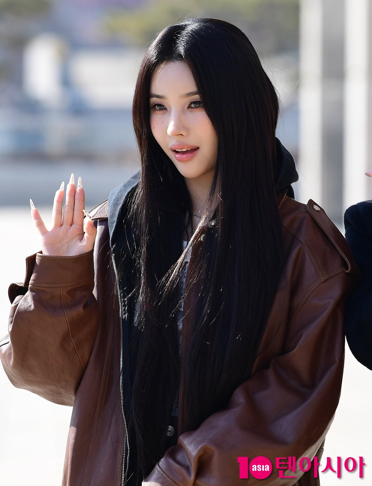 [TEN포토]여자아이들 소연 '네일 보다 돋보이는 미모'