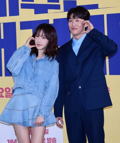[TEN포토]이지아-강기영 '우린 사기 커플'