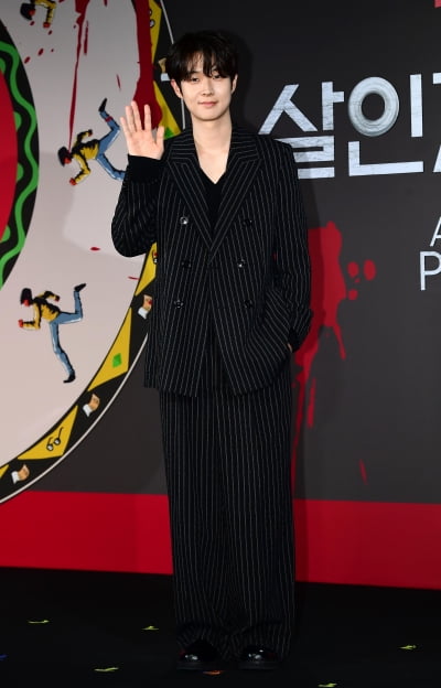 [TEN포토]최우식 '애교 넘치게'