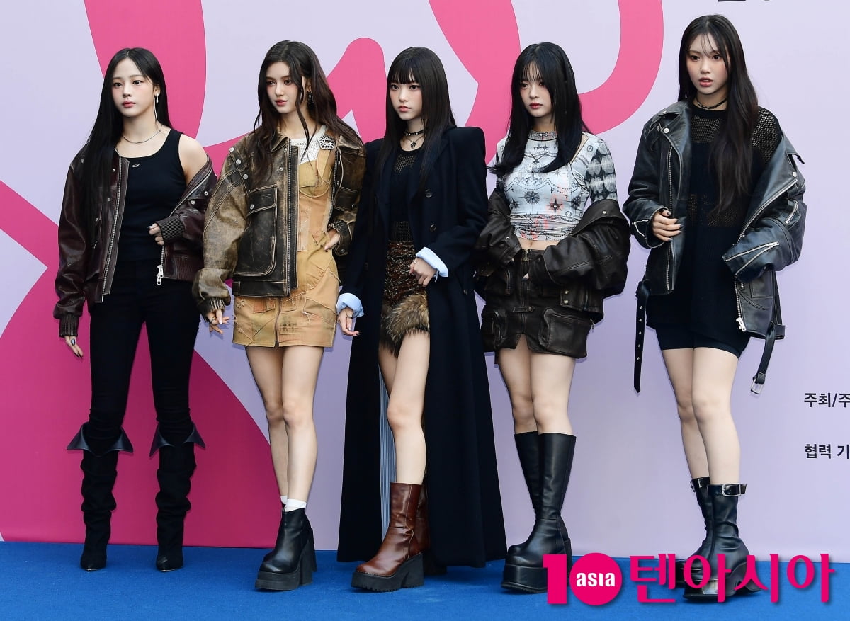 [TEN포토]뉴진스 '2024 F/W 앞서가는 패션'
