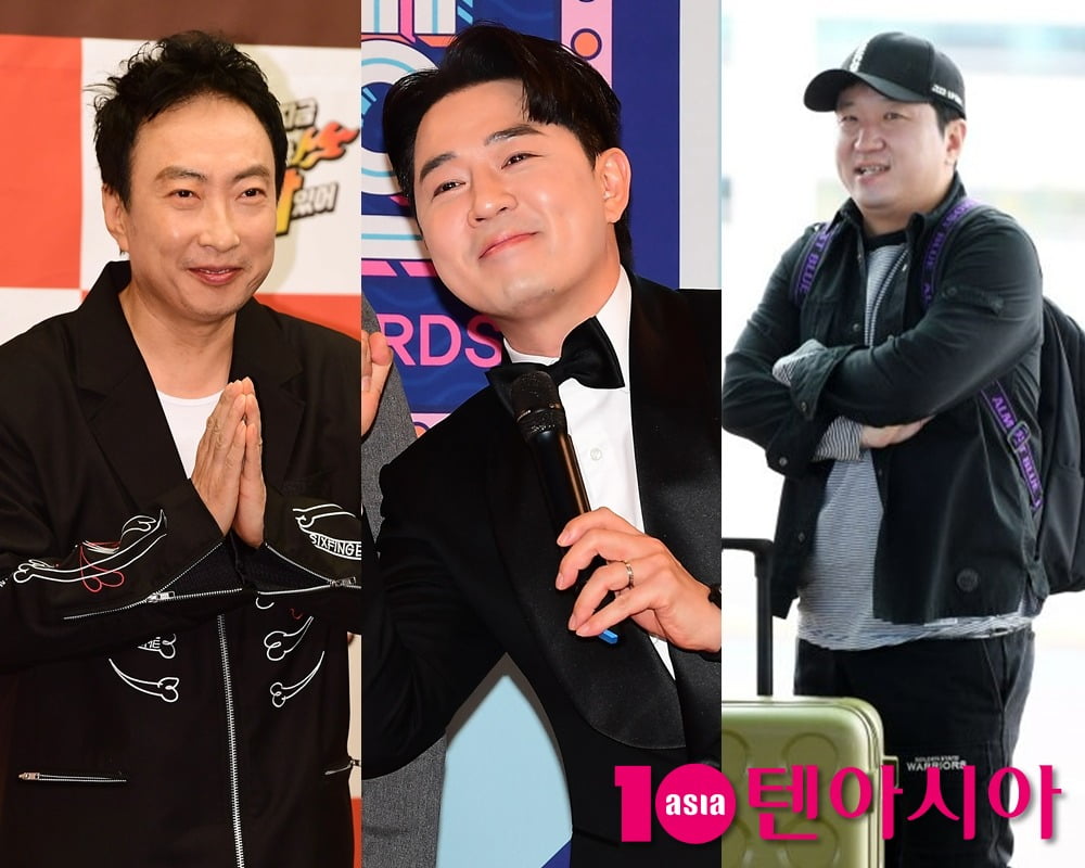 박명수, 붐, 정형돈./사진=텐아시아DB