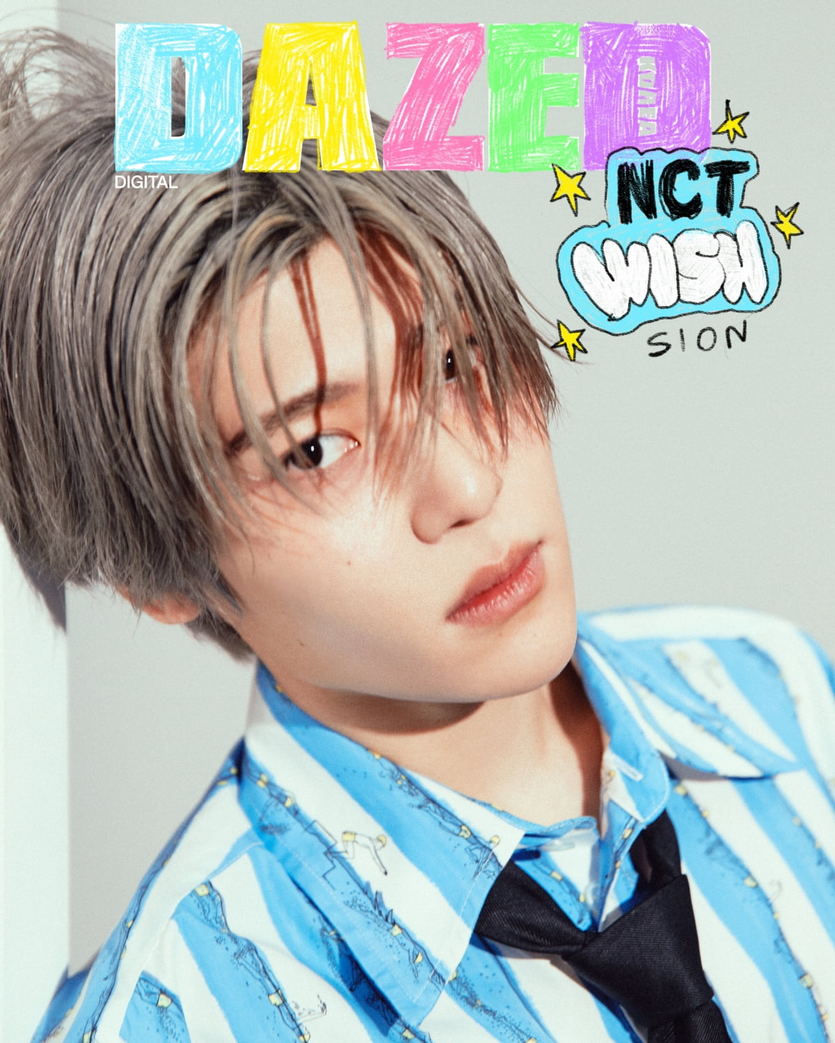 '2월 21일 데뷔' NCT WISH, '데이즈드' 2월 호 디지털 커버 장식