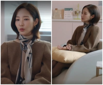 원피스 같은 투피스 34만8000원…박민영, 얼굴은 냉미녀지만 따뜻하게
