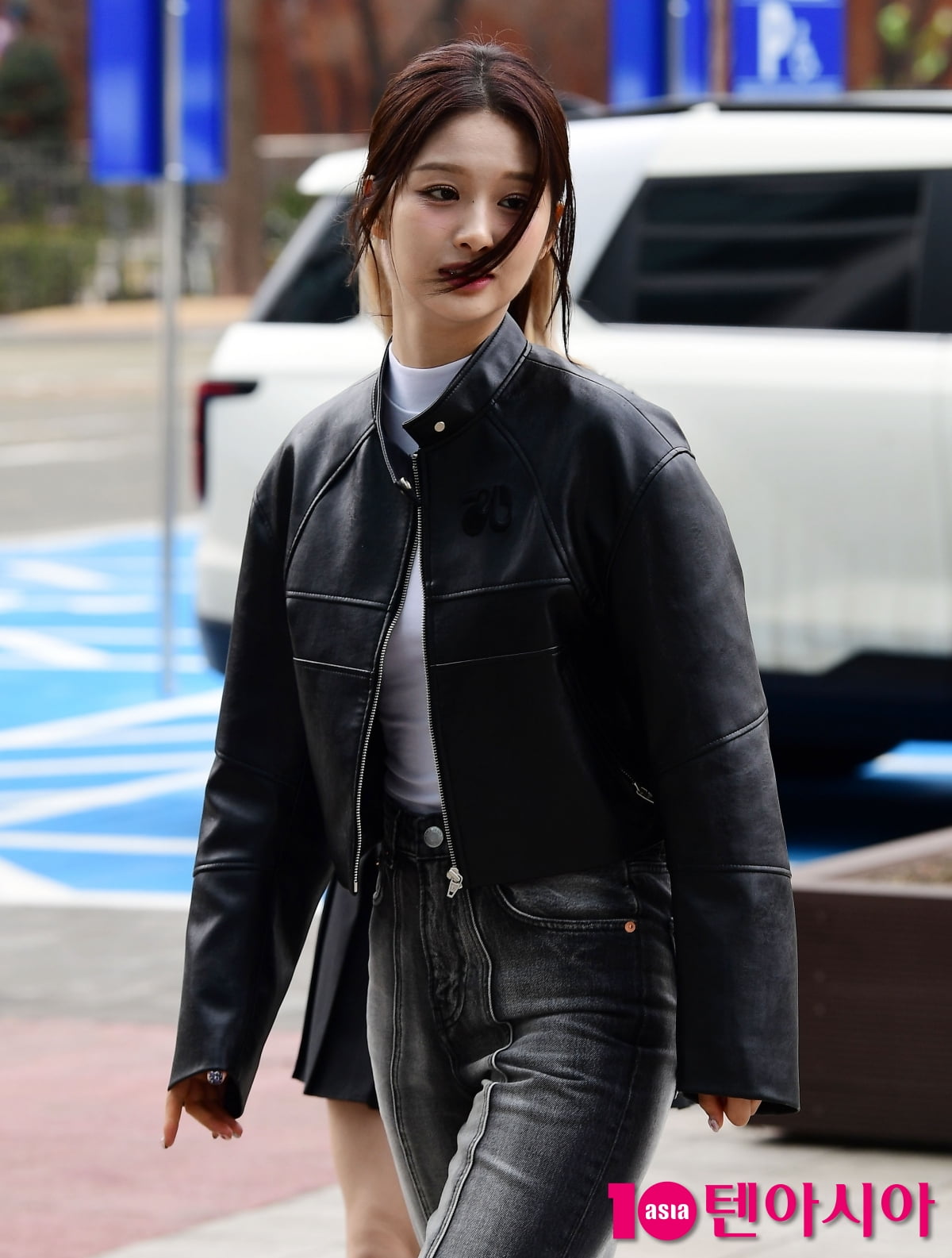 [TEN포토]엔믹스 설윤 '바람마저 질투하는 미모'