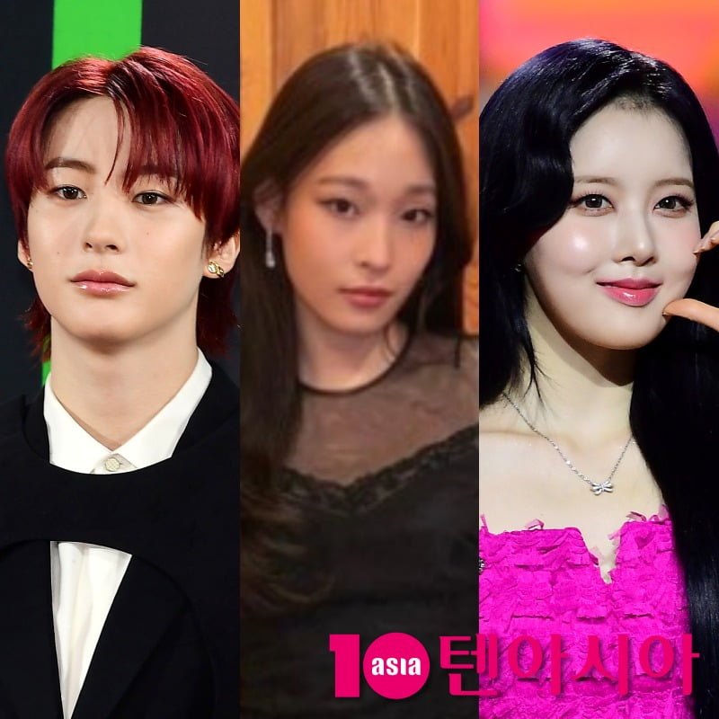 라이즈 앤톤, 문모씨, 스테이씨 시은 / 사진=텐아시아 DB, SNS
