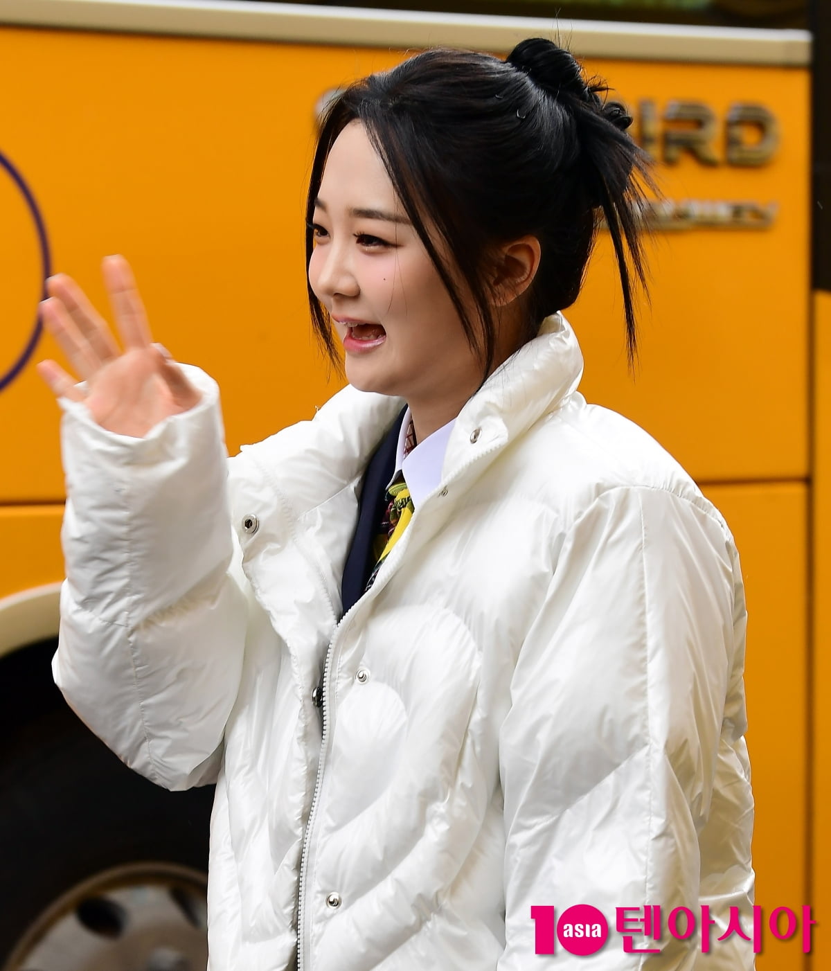 [TEN포토]라임라잇 가은 '팬들에게 다정한 인사'