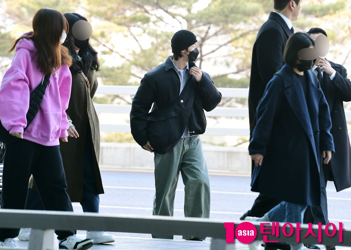 [TEN포토]허광한(許光漢) '대만의 국민 첫사랑 멋진 공항패션'